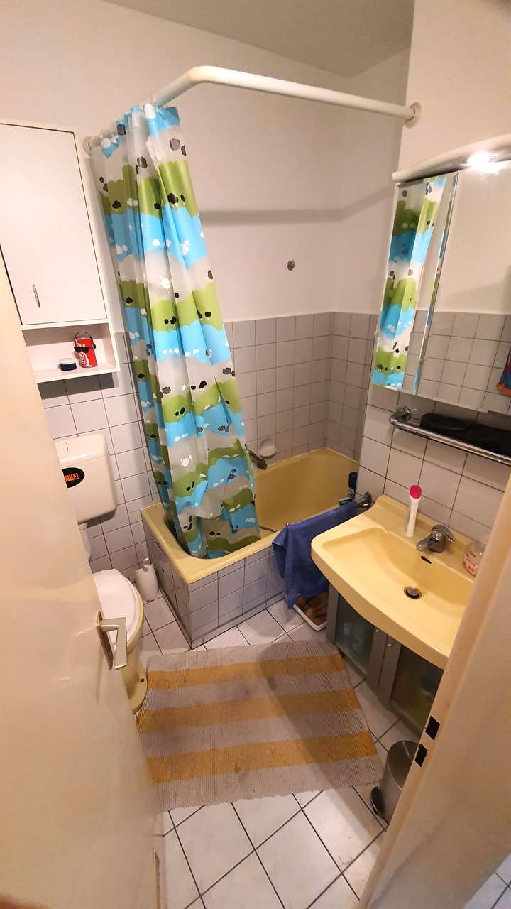 HEUSENSTAMM:  ACHTUNG SINGLES !!  1 Zi.Apartm. m. Balkon u. EBK