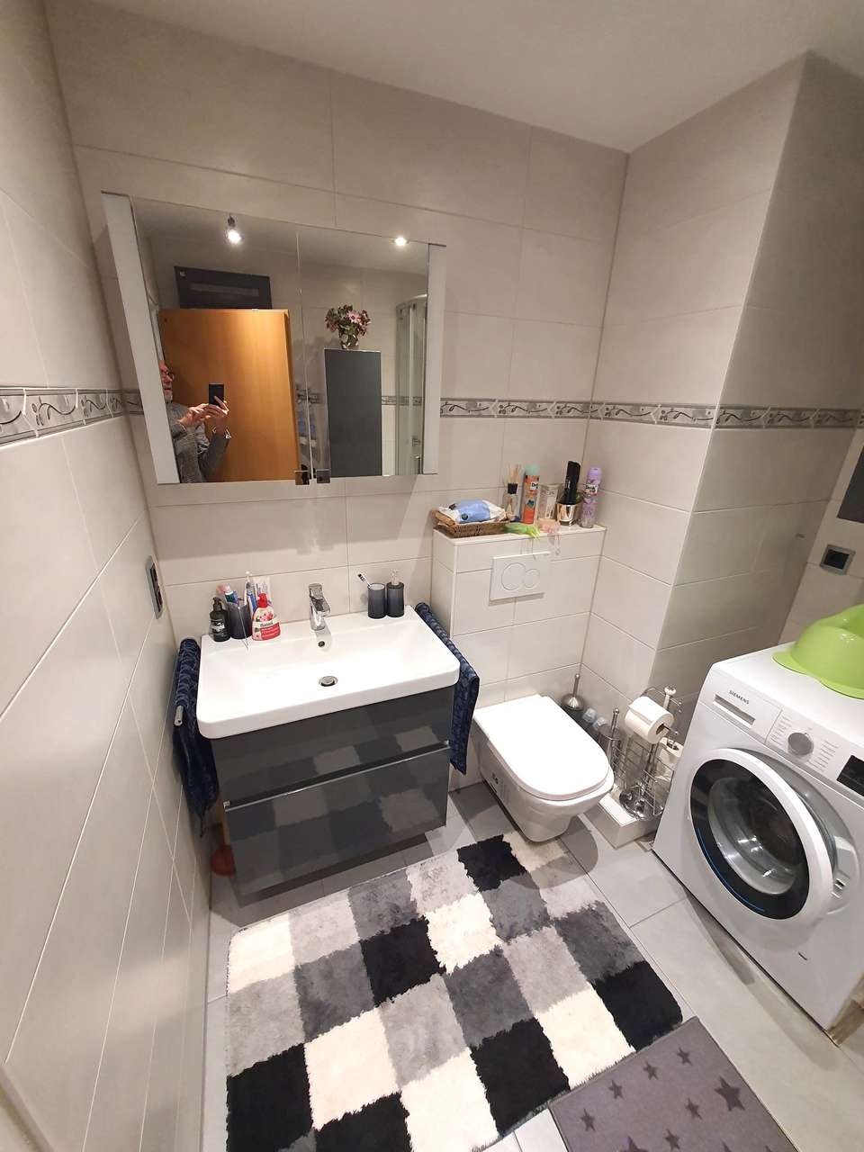 Das Bad m.WC/Dusche Das Bad m.WC/Dusche