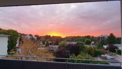 Der Balkonblick am Abend