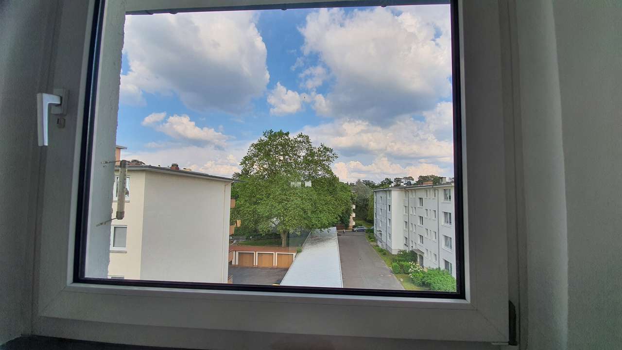 Blick.Küchenfenster
