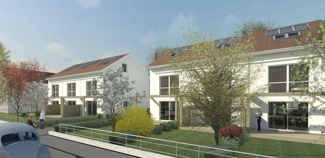 OF-Bieber: Neubau 6 Einfamilienreihenhäuser OF-Bieber: Neubau 6 Einfamilienreihenhäuser